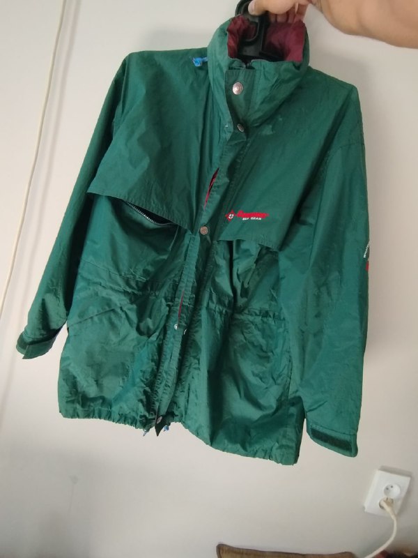 Ветровка с капюшоном мужская M-L 2