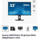 Монитор iiyama XB3270QSU-B1 32" IPS QHD 100Hz 2
