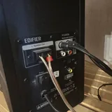 Колонки-мониторы Edifier R1280DB, проигрыватель Pro-Ject E1 Phono 5
