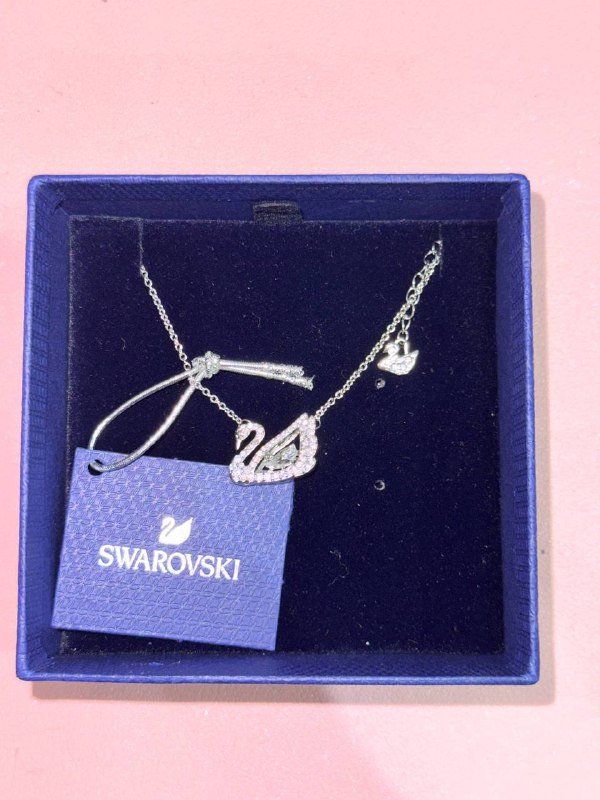 Оригинальные кулоны Swarovski, комплекты браслет и серьги 6