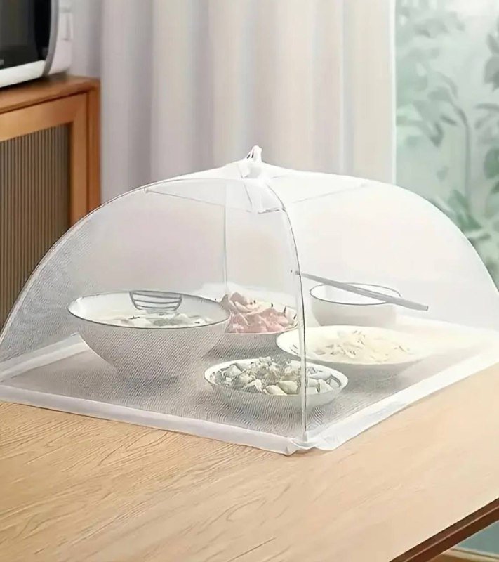 складной сетчатый зонт-тент для защиты еды 40x40