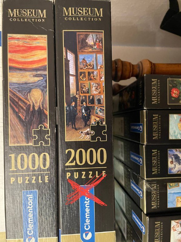 Пазлы с изображением картин, наборы по 1000, 1500, 2000 деталей 2