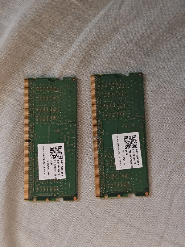 Оперативная память DDR5-4800 16GB (2 x 8 GB) для ноутбука 2