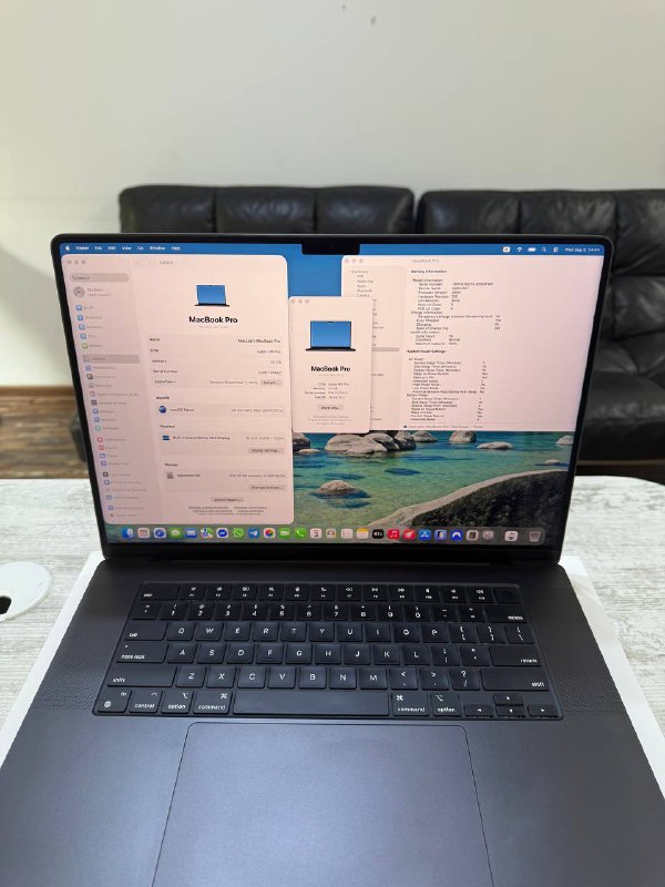 MacBook Pro 16" M4 Pro 24GB 512GB Space Black Nano Texture
