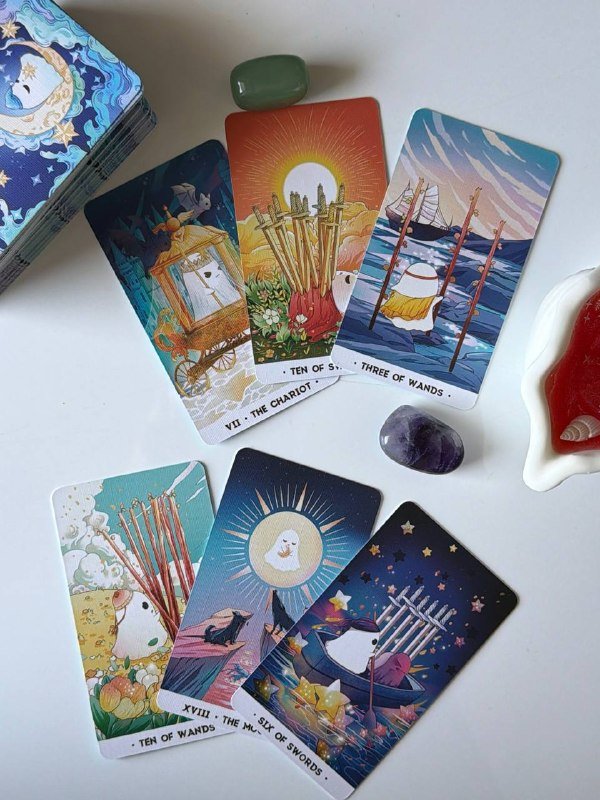 Мини таро с приведениями