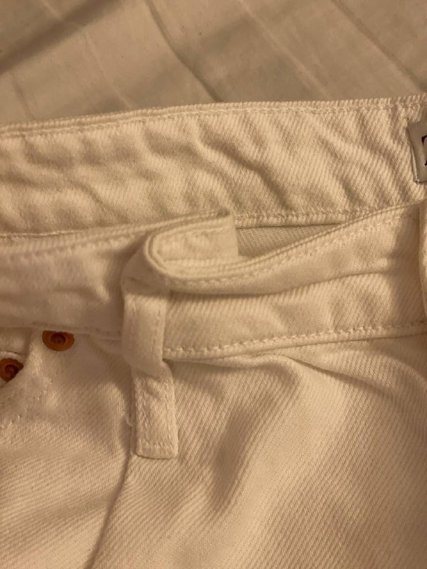 Белоснежные джинсы Zara размер 40 3