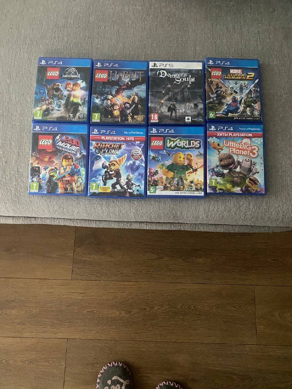 Игры PS4, учебники, книги