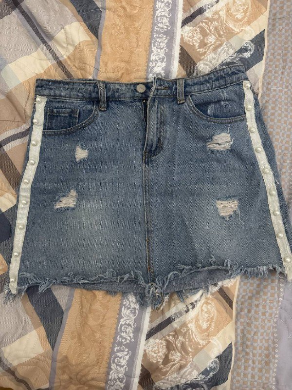 Халат шелковый, юбка с бахромой, купальник, рубашка мужская, юбка миди, джинсовая юбка 6