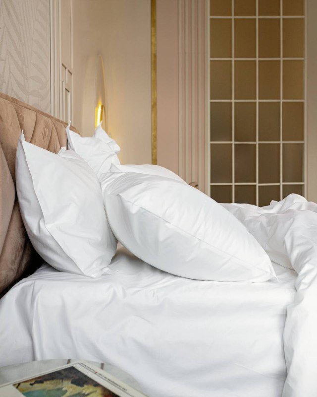 Постельное белье отель 100% хлопок 2