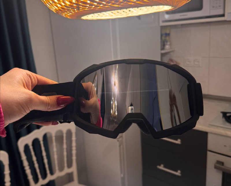 Женский горнолыжный костюм, маска 4