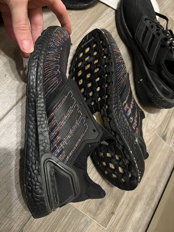 Кроссовки adidas ultraboost 20 black multicolor