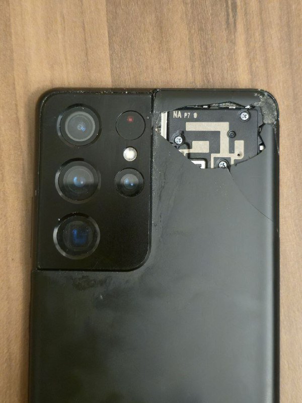 Samsung s21 ultra 12/256GB с дефектами экрана и задней крышки 7