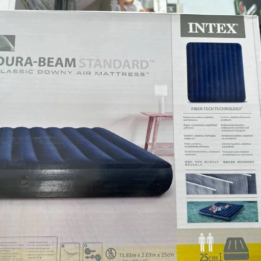 Надувной двуспальный матрас Intex