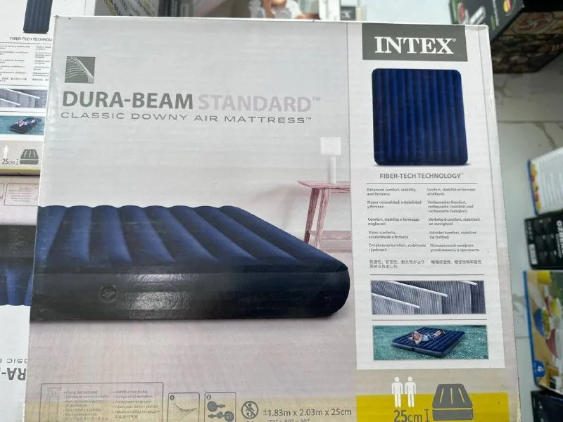 Надувной двуспальный матрас Intex