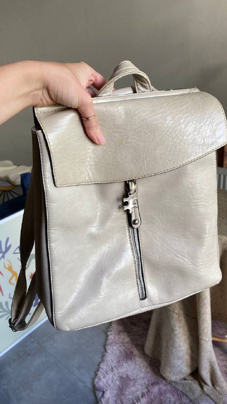 Кожаный рюкзак