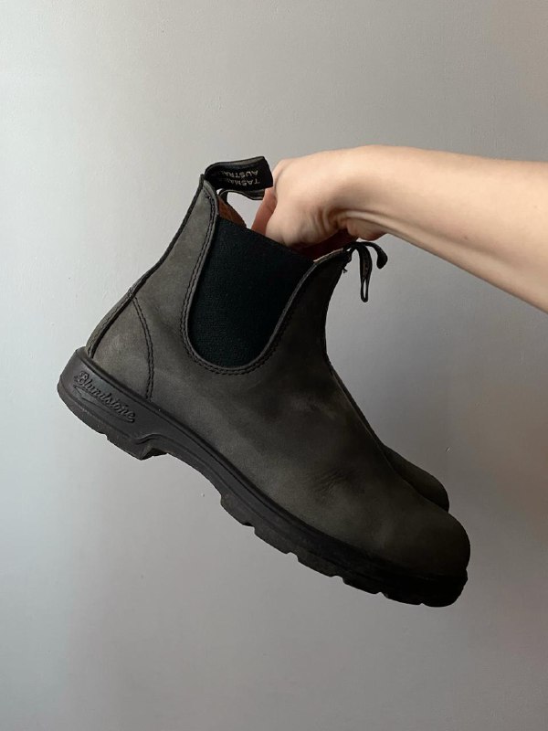 Ботинки челси из нубука Blundstone 3