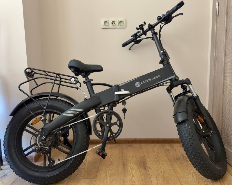 Электровелосипед ADO A20F XE с дополнительной батареей и багажником 2