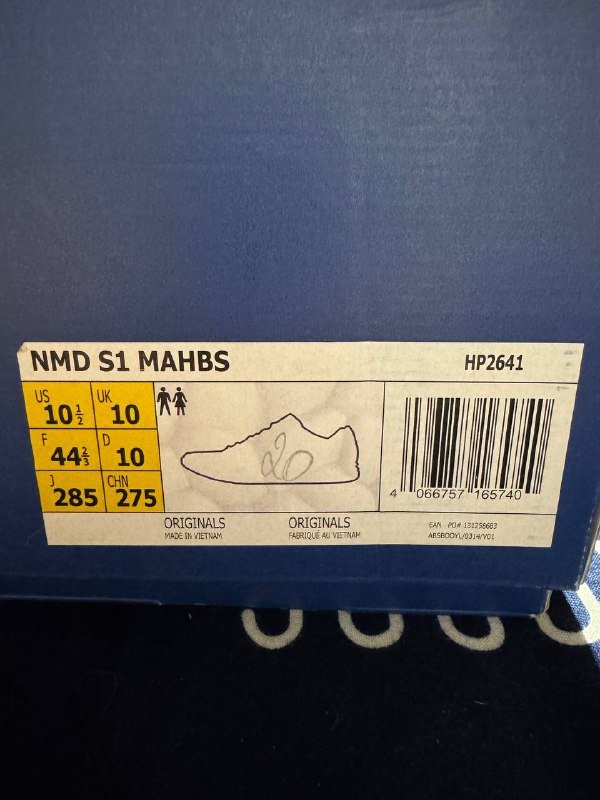 Кроссовки Adidas x Humanrace NMD S1 MAHBS 3