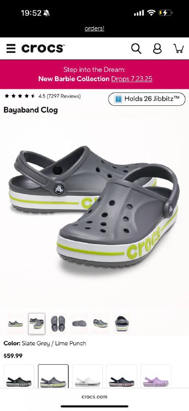 Crocs размер m13 новые оригинальные 4