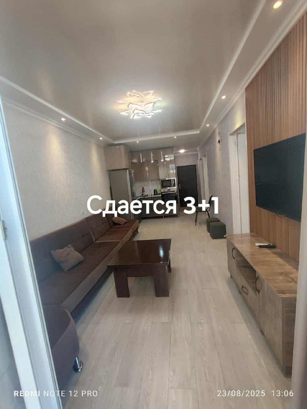 трёхкомнатная квартира в аренду