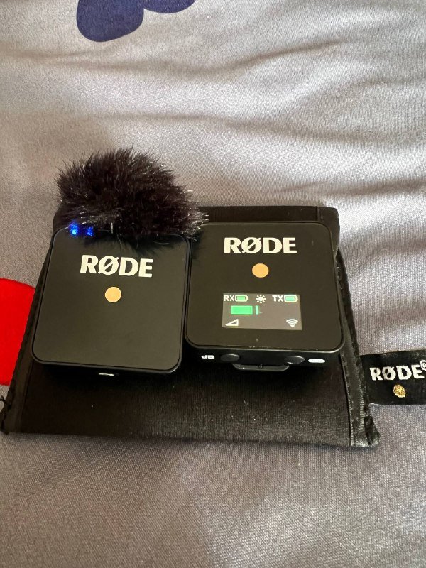 Микрофон RODE для стриминга с переходниками 6