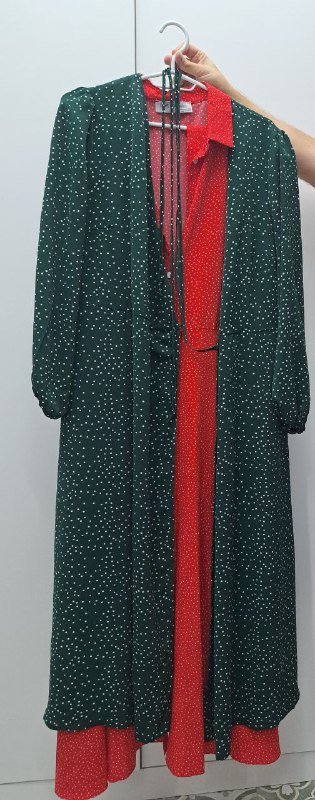 Зеленое платье, Красное платье 10