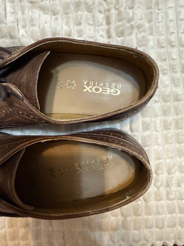 Туфли Дерби GEOX мужские натуральная кожа размер 42 3