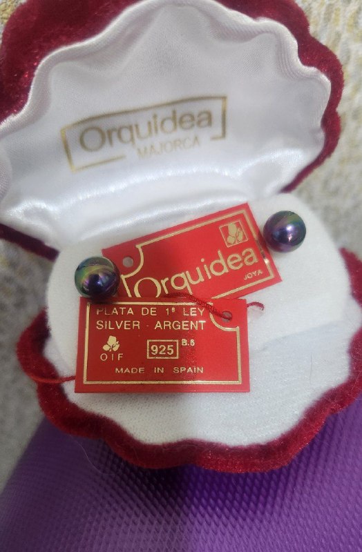 Серьги Orquidea Majorca серебро 925 пробы 3