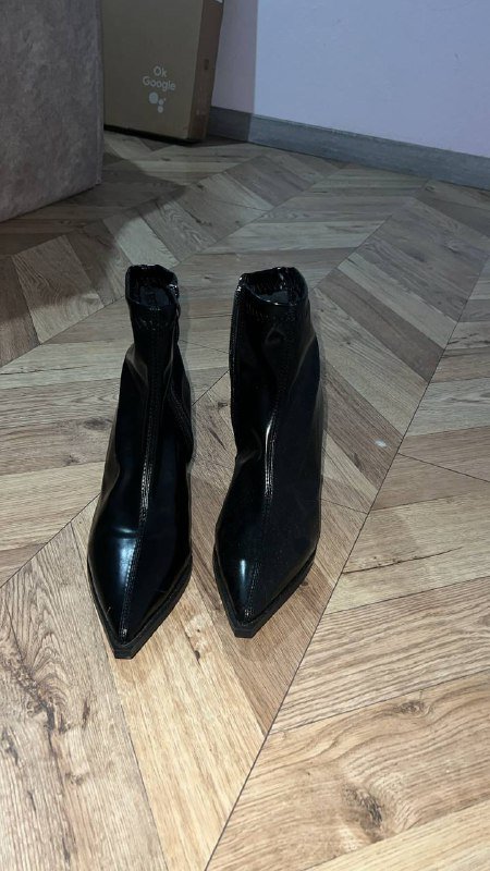 Ботильоны женские черные размер 40 2