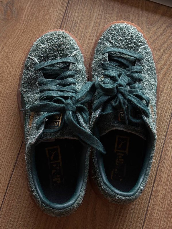 Волосатые кеды Puma, размер 36