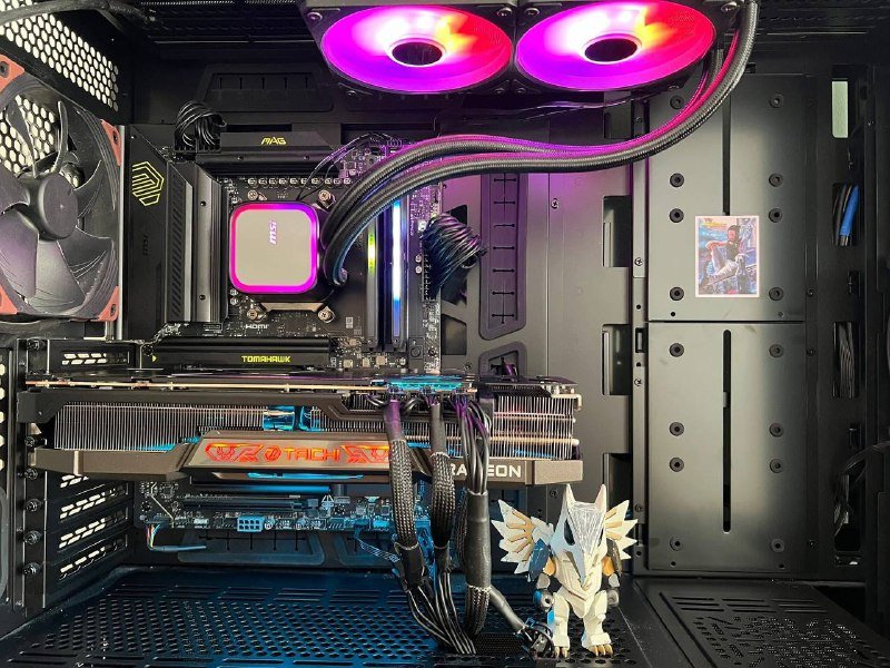 мощный игровой рабочий компьютер с видеокартой 8