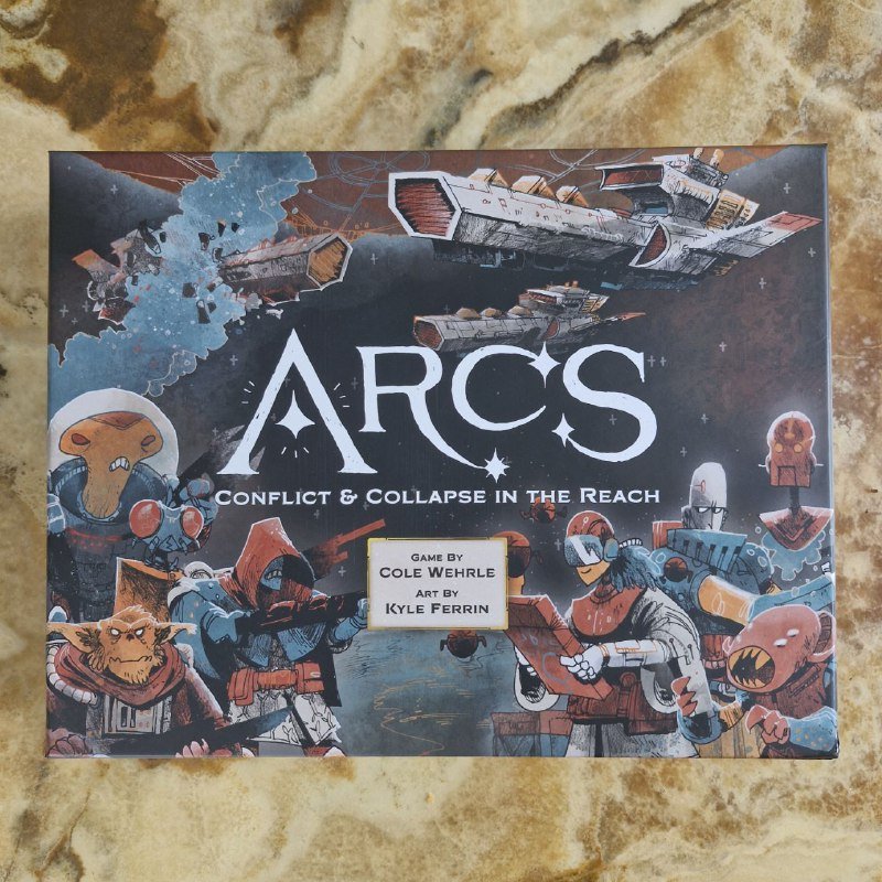 Настольная игра Resolvers Deluxe Edition, Настольная игра Arcs 2