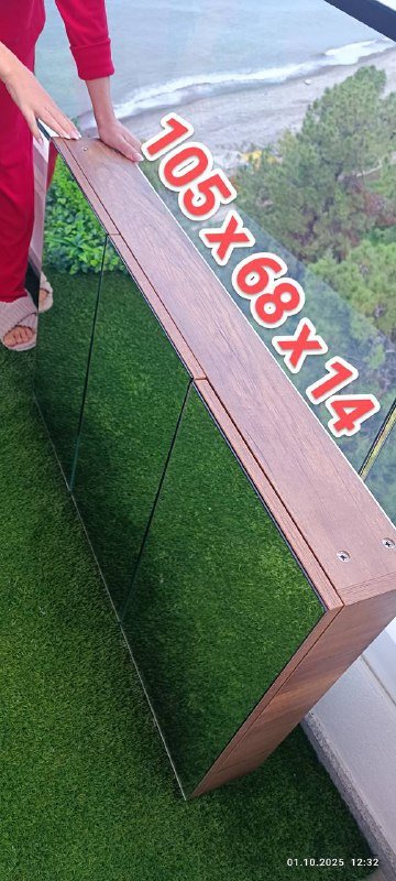 Умывальник и зеркало в ванную комнату 5