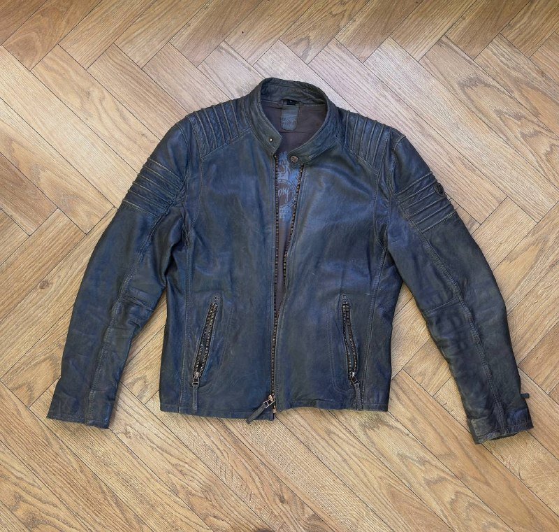 Мото куртка Gypsy натуральная кожа размер М