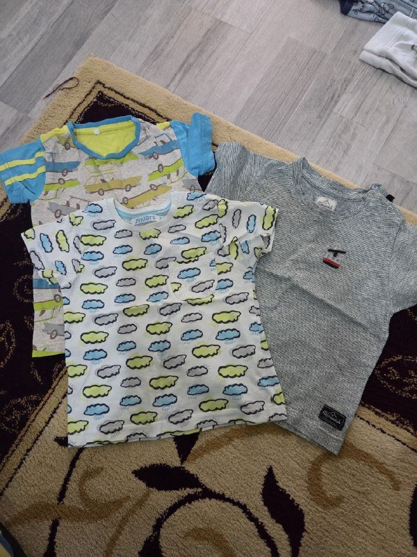 3 футболки для ребенка 18 месяцев