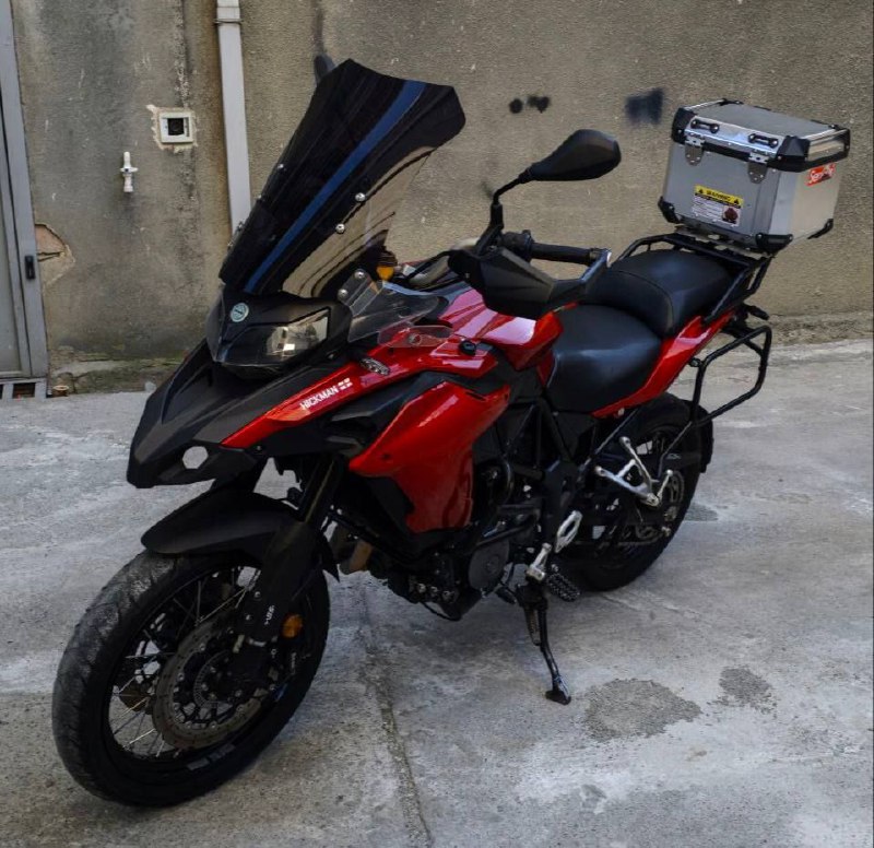 Мотоцикл Benelli trk 502 x 2019 с аксессуарами 3