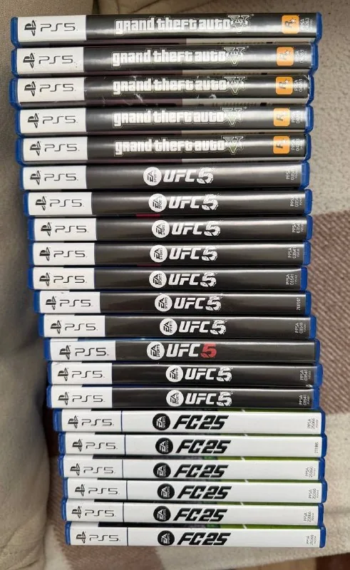FC25, UFC5, GTA5