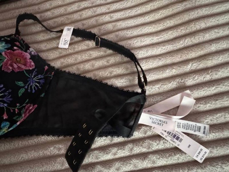 Бюстгальтер пуш-ап Victoria's Secret размер 38В Dark Blossom 5