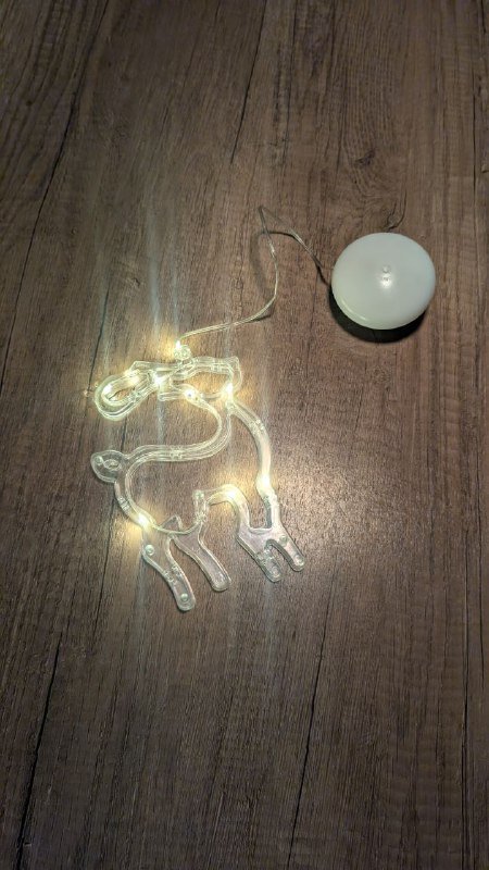 Светодиодный новогодний олень 2