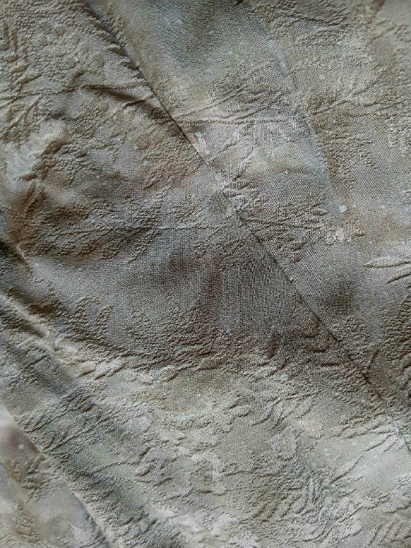 Чёрная хлопковая кимана, шёлковая серо-голубая кимана 3