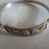 Серебряные браслеты для женщин и мужчин 1