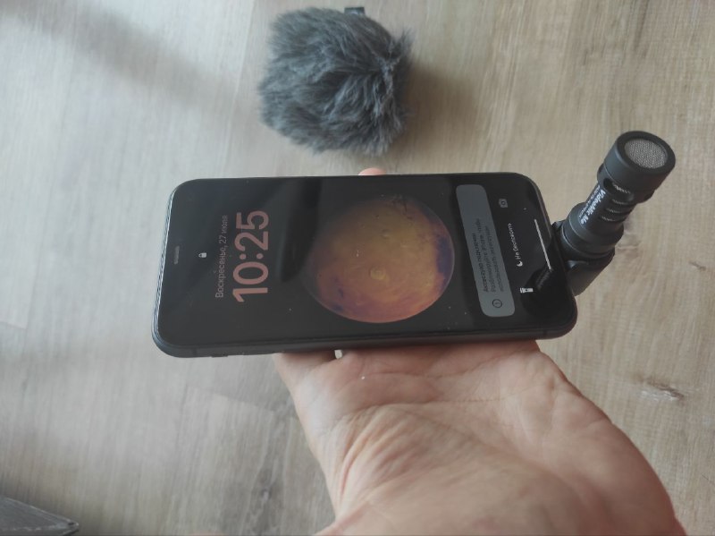 Миниатюрный микрофон RODE VideoMic Me для iOS 4
