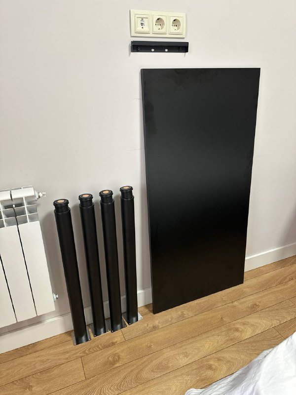 Стол черный 60 на 120