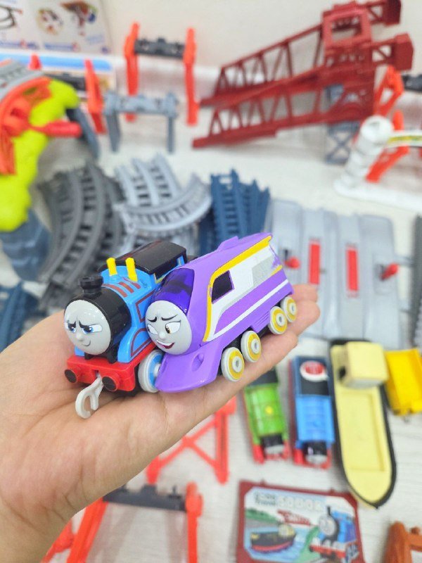 Наборы поездов Fisher Price Thomas & Friends с дорогами 4