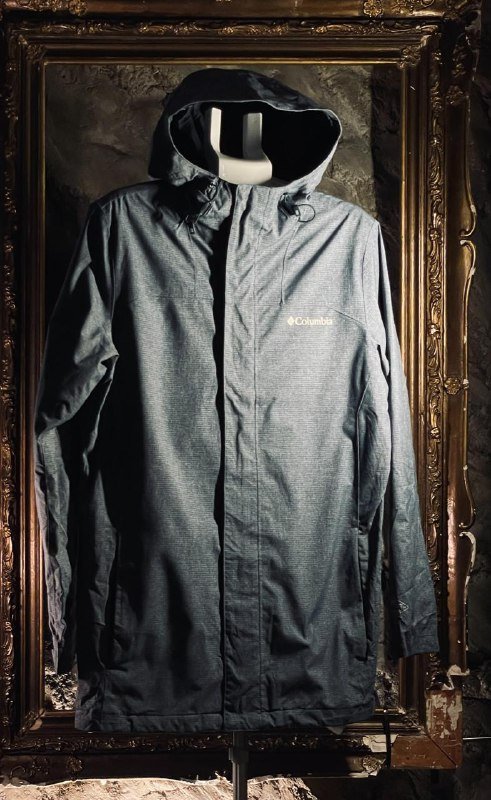 Мембранная куртка Columbia XM0323 тёмно-серый меланж, S
