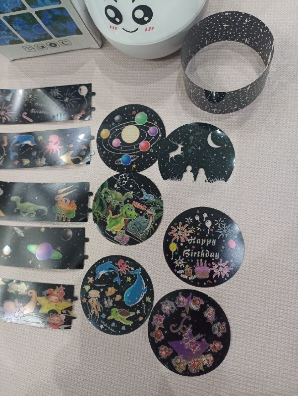 Ночник-проектор с 6 слайдами 4