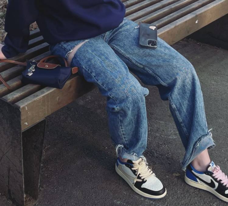 Джинсы, сумка longchamp, балетки, пиджак льняной 2