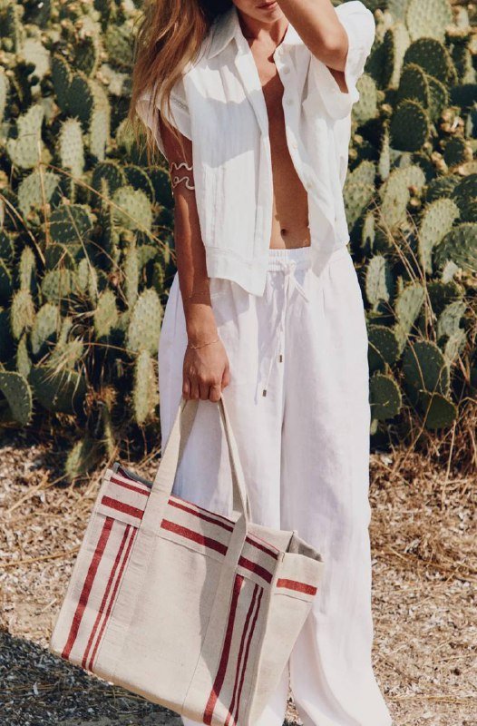 Льняные брюки Zara XS-S