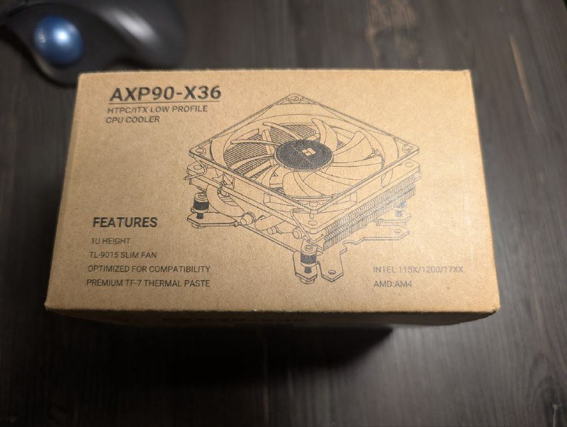 Низкопрофильный кулер Thermalright AXP90-X36 для процессора 4