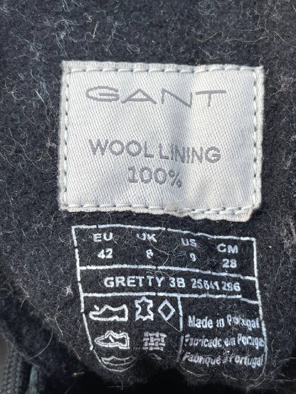 Мужские ботинки GANT размер 42 4